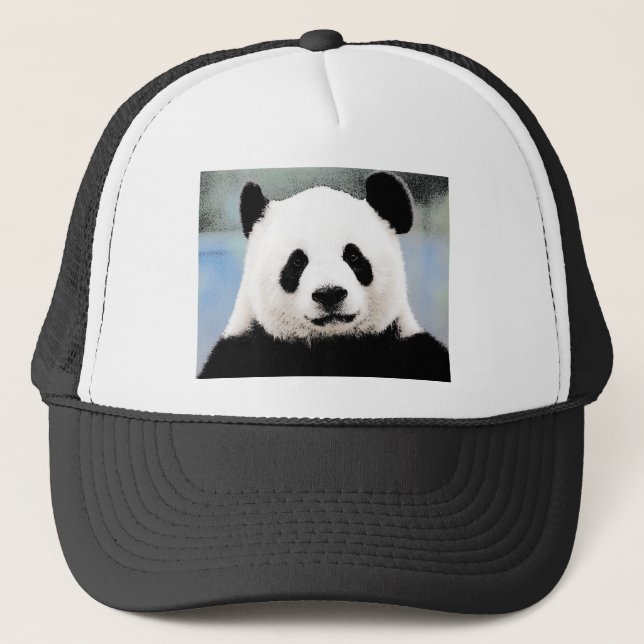 Panda Trucker Hat (Front)