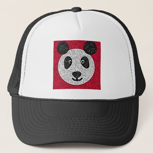 Panda Trucker Hat (Front)