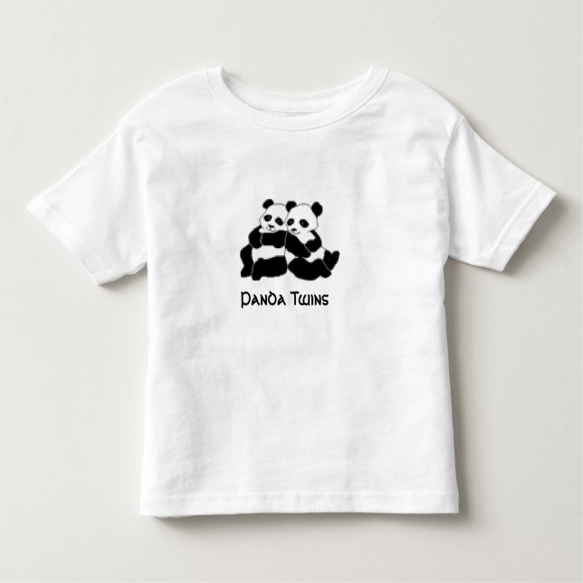 Panda Twins T-Shirt (Front)