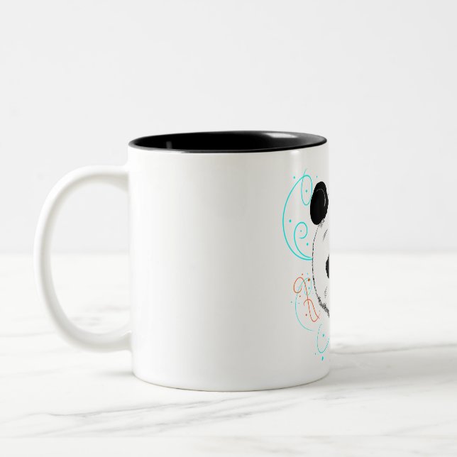Panda Two-Tone Coffee Mug (Left)