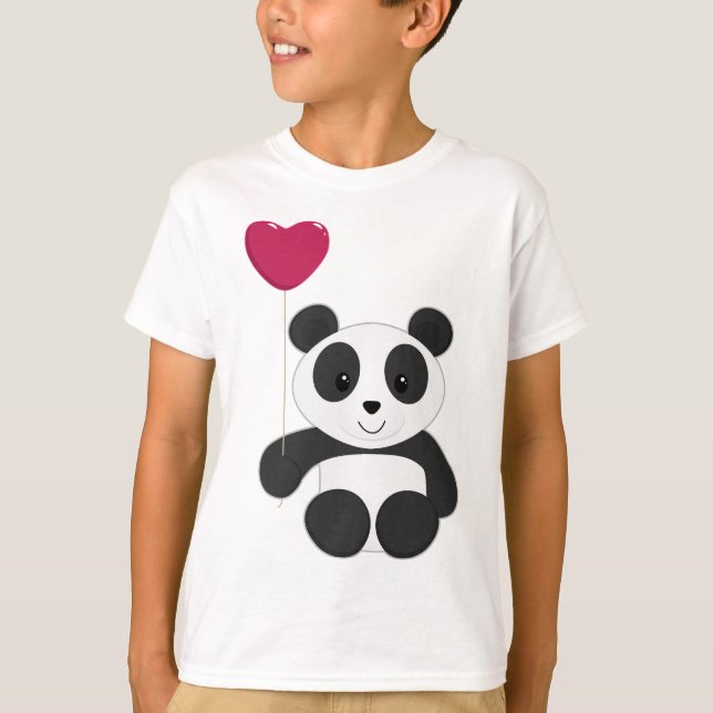Panda Valentine T-Shirt (Front)