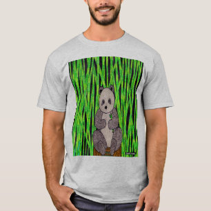 Panda (vivid) - Men's Light T-Shirt