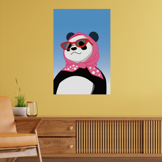 Panda Wall Art (Living Room 2)