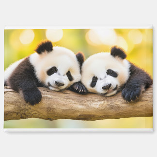 Panda Wild Animal Loving Portrait Magnet