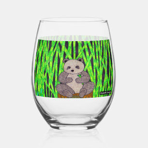 Panda - Wine Glass