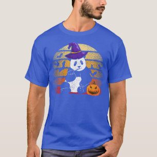 Panda Witch Funny Cute Halloween Bear Zookeeper An T-Shirt