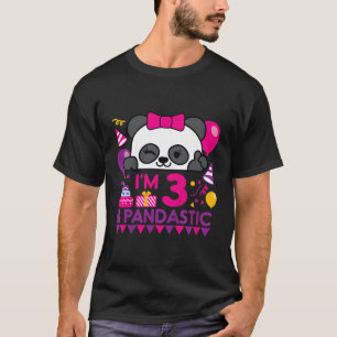 Panda With Balloon 3 Py T-Shirt