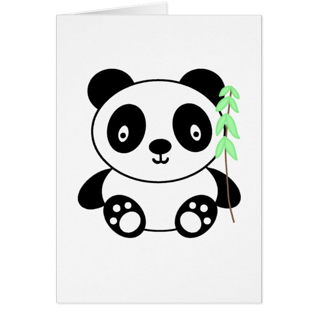 Panda with Bamboo (Front)
