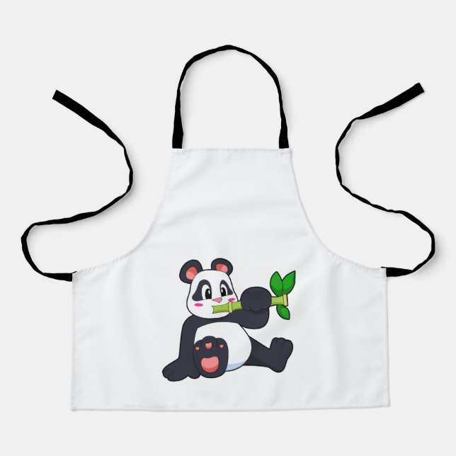 Panda with Bamboo Apron (Front)