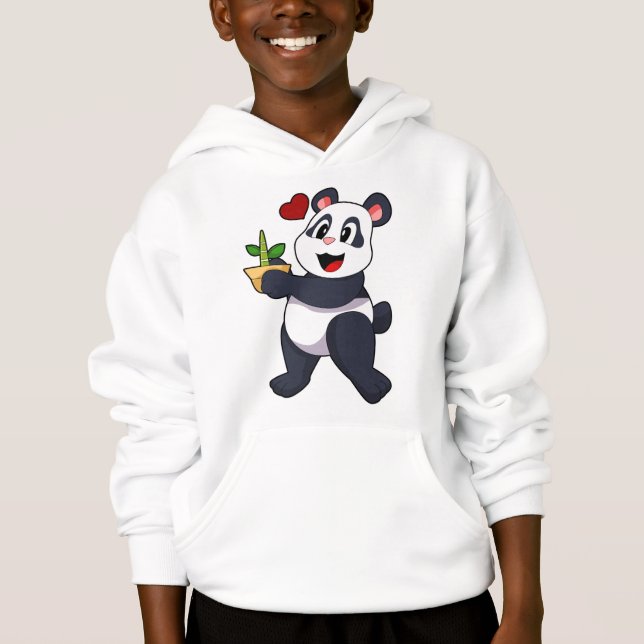 Panda with Bamboo Flower (Front)