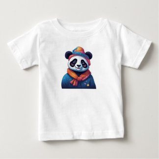 Panda with hat baby T-Shirt