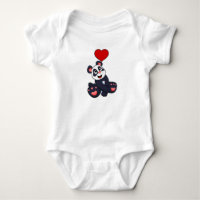 Panda with Heart