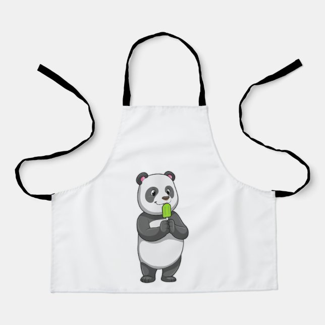 Panda with Popsicle Apron (Front)