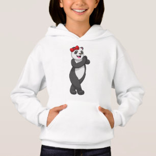 Panda with Ribbon