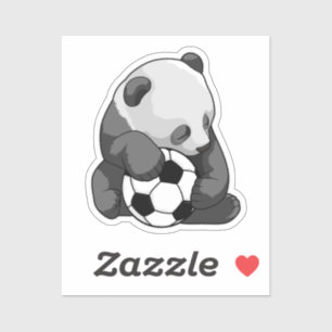 Panda with Soccer ball