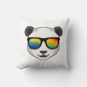 Panda with Sunglasses Cushion