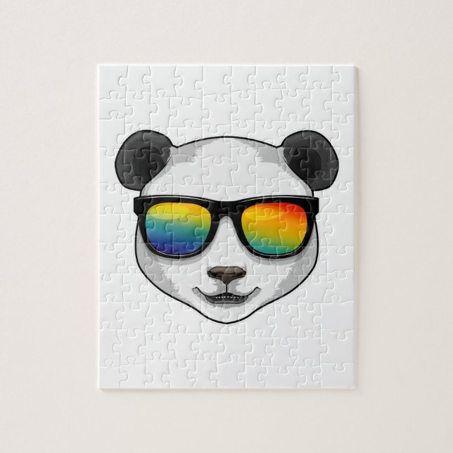 Panda with Sunglasses Jigsaw Puzzle (Vertical)