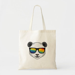 Panda with Sunglasses Tote Bag