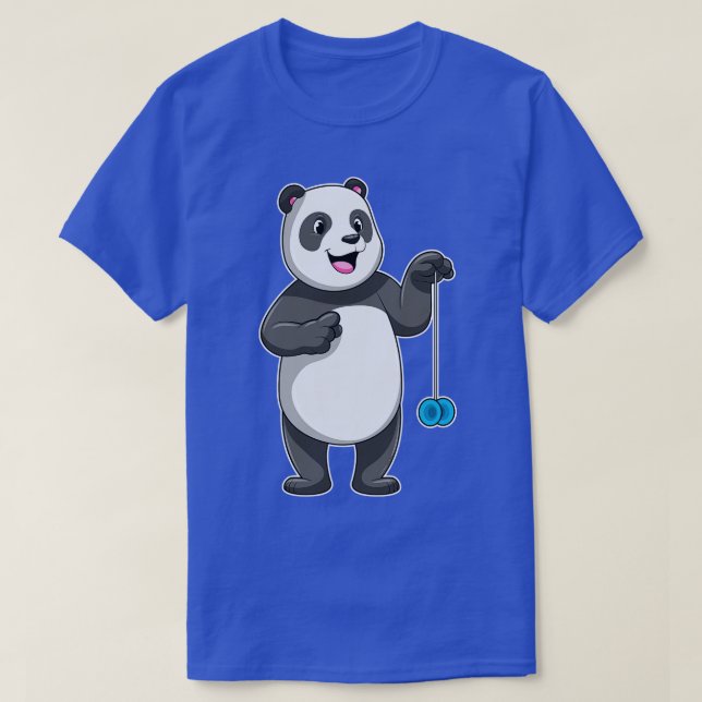 Panda with Yoyo T-Shirt (Design Front)