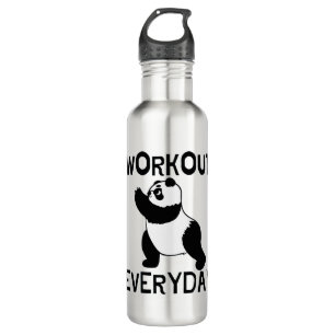 Panda Workout Gym 710 Ml Water Bottle
