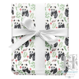 Panda Wrapping Paper