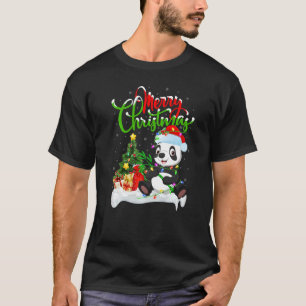 Panda  Xmas Decorations Santa Panda Christmas T-Shirt