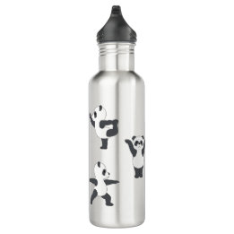 Panda Yoga Water Bottle