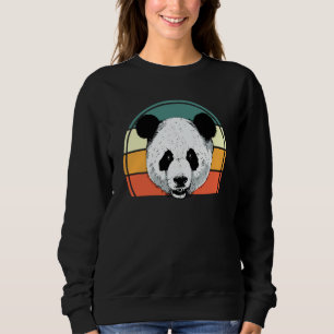 Panda  Zookeeper Zookeeping Retro Panda  1 Sweatshirt