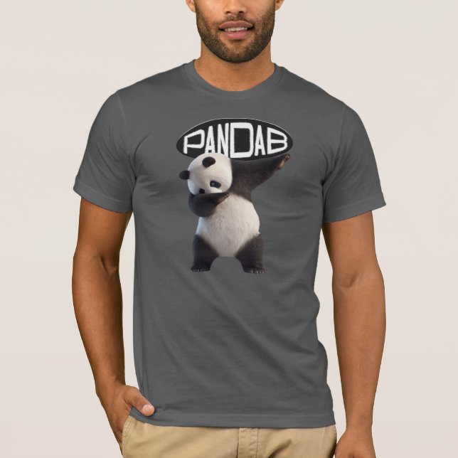 Pandabbing Panda T-Shirt (Front)