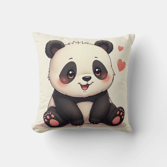 Pandacuty Pillow (Front)