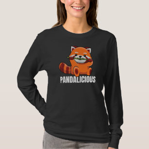 Pandalicious Pun For A Red Panda T-Shirt