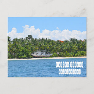 Pandan Island in Mindoro Philippines Postcard