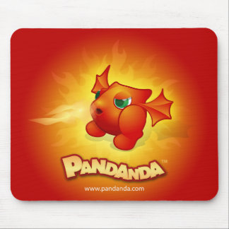 Pandanda Fiery Dragon Mousepad