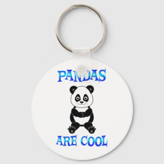 Pandas are Cool Key Ring