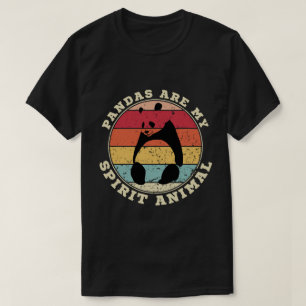 Pandas Are My Spirit Animal T-Shirt