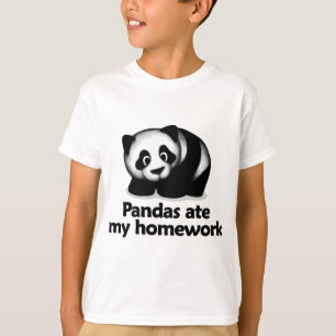 Pandas ate my homework T-Shirt