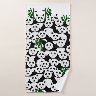 Pandas Bath Towel