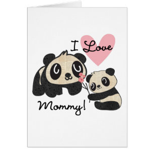 Pandas I Love Mummy