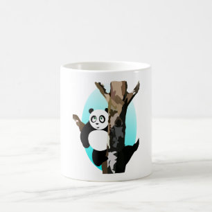 Pandas In A Tree Coffee Mug