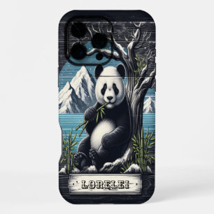 Panda's Mountain Retreat: Bamboo Pleasure iPhone 16 Pro Max Case