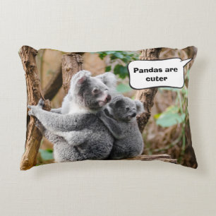 Pandas or Koalas - Which are cuter? Decorative Cushion
