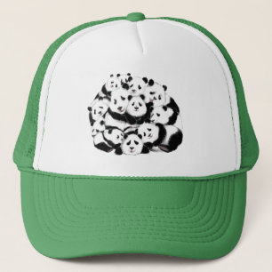 Pandas - Pandemic - Big Hugs - Drawing Collections Trucker Hat