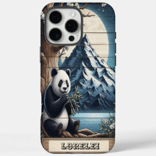 Panda's Quiet Nook: Bamboo Delight iPhone 16 Pro Max Case