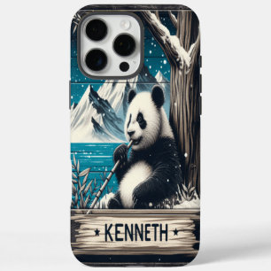  Panda's Quiet Spot: Bamboo Delight iPhone 16 Pro Max Case