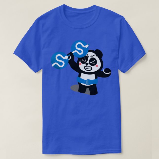 Pandas Scipy Partnering T-Shirt (Design Front)