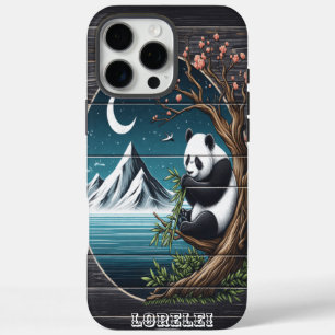 Panda's Treetop Sanctuary: Bamboo Serenity iPhone 16 Pro Max Case