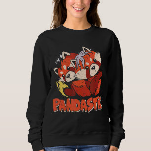 Pandastic  Red Pandas Sweatshirt