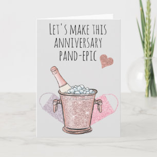 Pandemic Covid Anniversary day Love Card