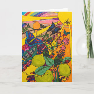 Pandemic Garden - Folded Note Card 7 X 5