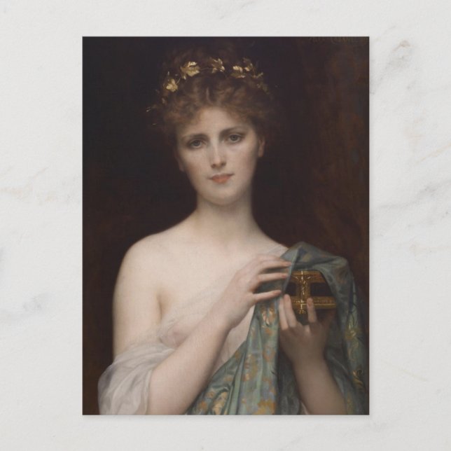 Pandora and the Box Postcard (Front)